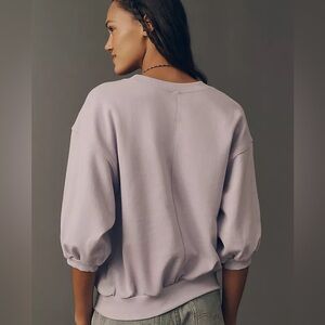 Anthropologie Pilcro Nikki Bubble Sweatshirt
